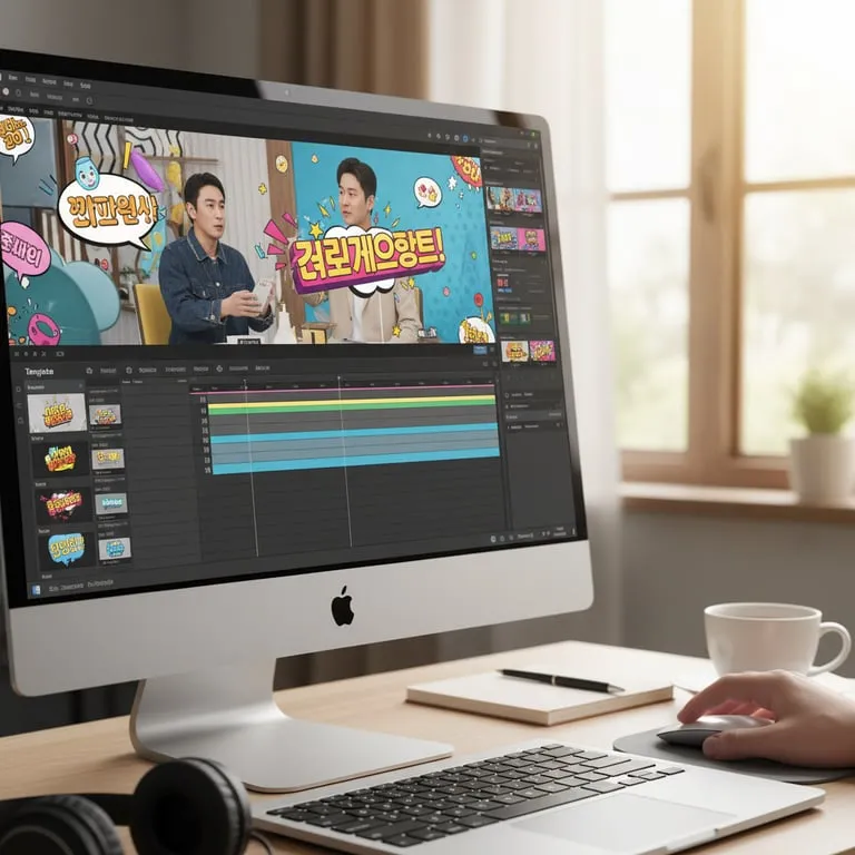 뱁믹스 다운로드 및 자막 넣기 방법: 예능 자막 템플릿 지원하는 쉬운 동영상 편집 프로그램 사용 후기