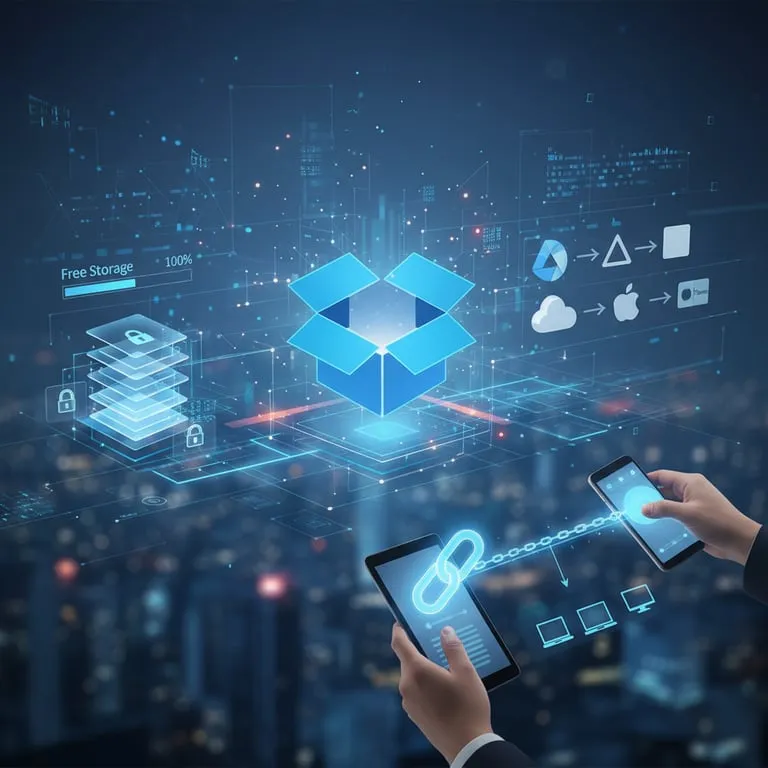 드롭박스 사용법 및 무료 용량 얻기: 클라우드 스토리지 서비스 비교와 파일 공유 링크 생성하는 방법