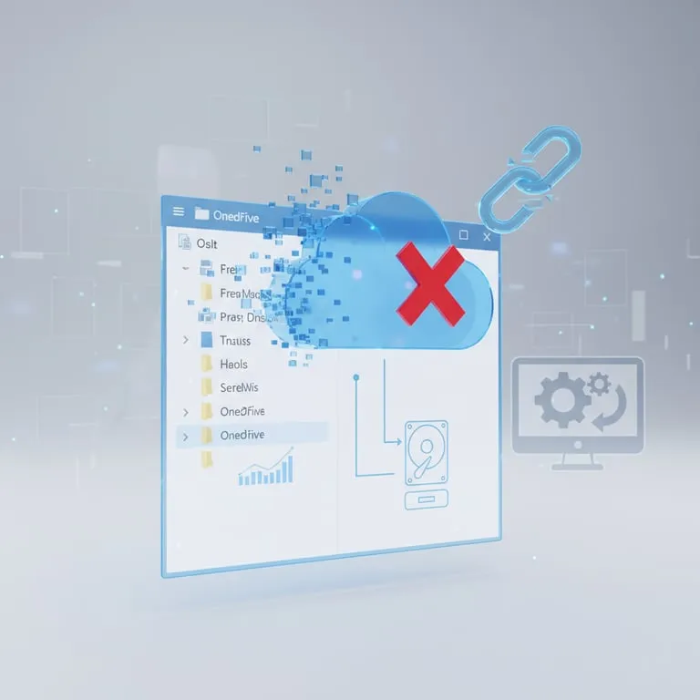 원드라이브 동기화 해제 및 삭제 방법: 윈도우 탐색기 용량 차지하는 클라우드 설정 끄기와 재설치 가이드