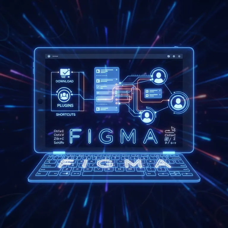 피그마(Figma) 다운로드 및 사용법: 웹 디자인 UI UX 협업 툴 기초 단축키와 플러그인 추천 가이드