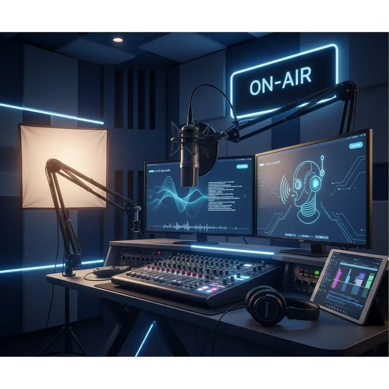 온에어 스튜디오 사용법 및 TTS: 텍스트를 음성으로 변환해주는 AI 성우 서비스로 유튜브 더빙하기