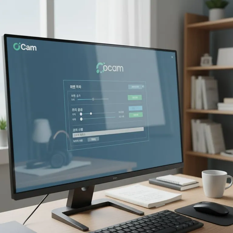 오캠(oCam) 다운로드 및 소리 녹음: 무료 화면 캡처 프로그램으로 온라인 강의 녹화하는 법과 코덱 설정