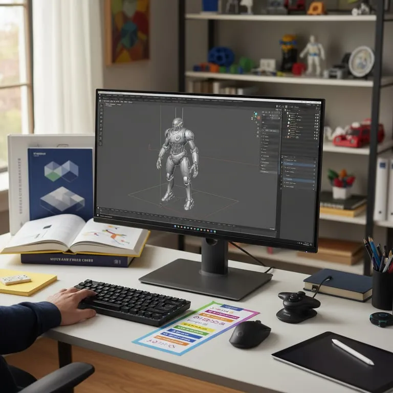 블렌더 3D 모델링 프로그램 독학 가이드: 무료 그래픽 툴 설치부터 단축키 활용까지 초보자 입문 강좌