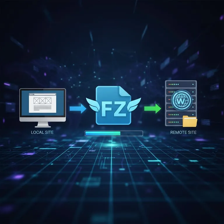 파일질라 FTP 클라이언트 사용법: 홈페이지 서버 접속 및 파일 업로드 다운로드 무료 프로그램 설정 가이드